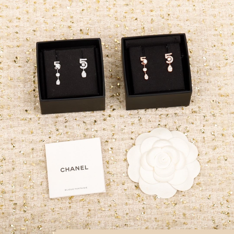 Ch*el earrings